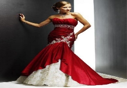 Beautiful Red Wedding Dresses