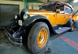 Abandoned car museum in japan