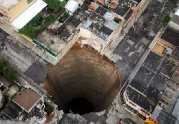 Guatemala sinkhole, guatemala city worst disasters