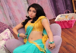 Tamanna bhatia navel sari gallery 1