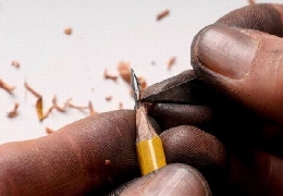 Beautiful pencil sculptures