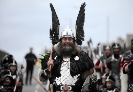 Viking festival in norway