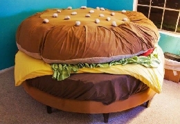 Hamburger bed